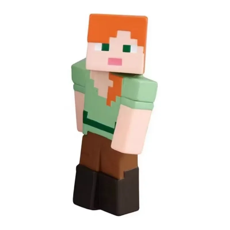 Bandai MC Minecraft Doll Game Role Steve Gashapon Collection Children's Day Gifts Figure Model Toys