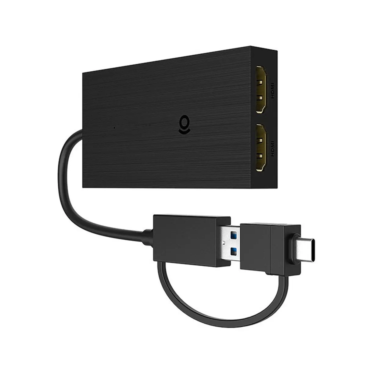 

USB 3.0 to Dual -Compatible 4K Video Graphic Adapter HDTV/Projector/Monitor USB C Display Adapter for Win7/8/10 IOS