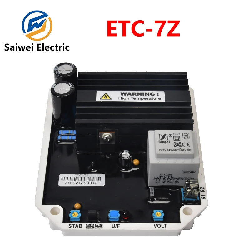 ETC-7Z diesel generator set pressure regulating plate AVR automatic regulator regulator regulator