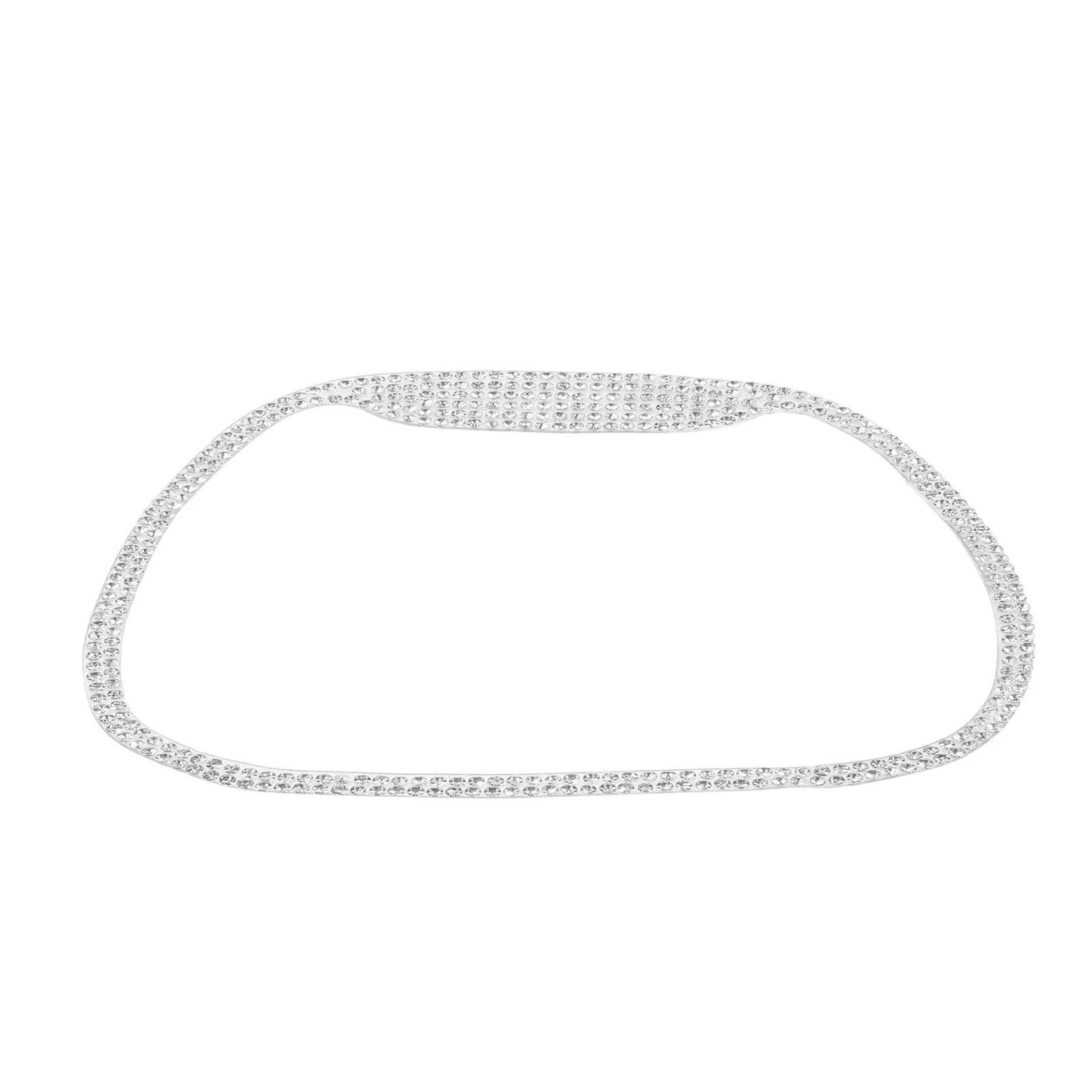 

Rhinestone Steering Wheel Sticker Self-Adhesive Bling Car Decal Auto Accessories Car Decorative Sticker Fits