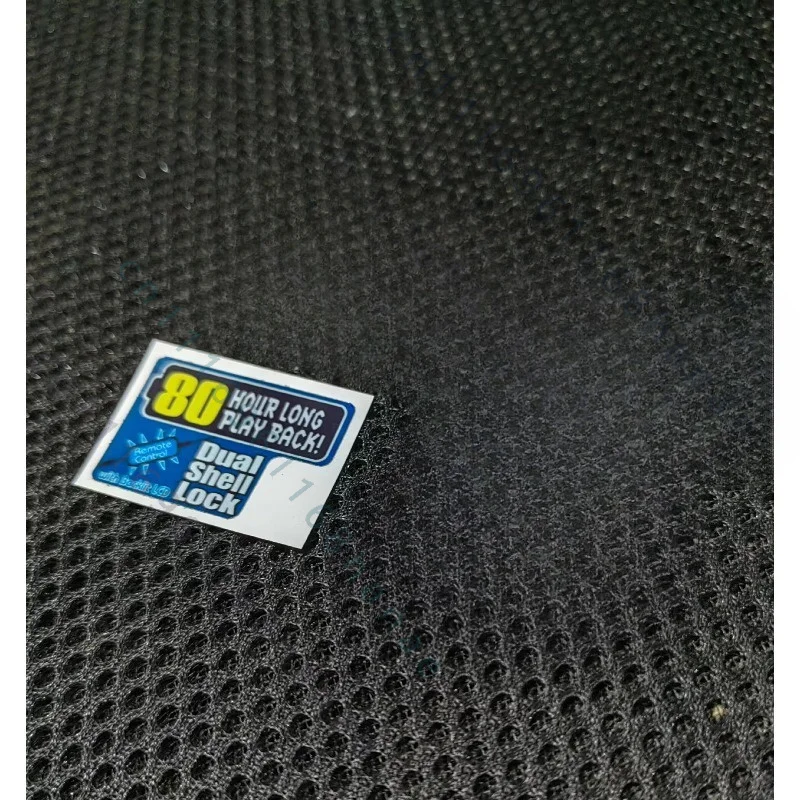 DIY Laser Texture Waterproof Housing Sticker For Panasonic RQ-SX85 Cassette Walkman Restoration Spare Parts