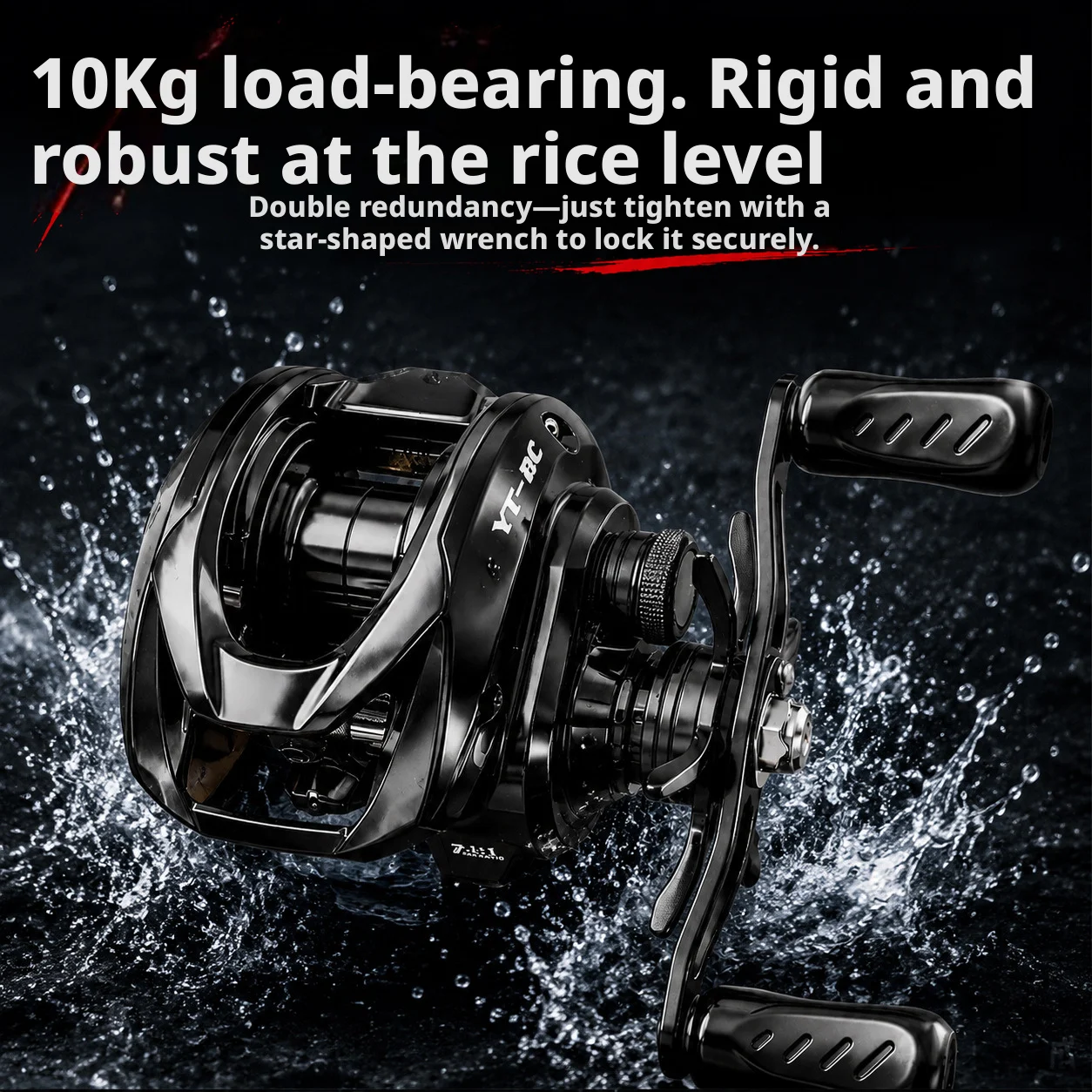 New DC Fishing Reel 7.2:1 6+1B - Baitcasting Reel 评论和价格