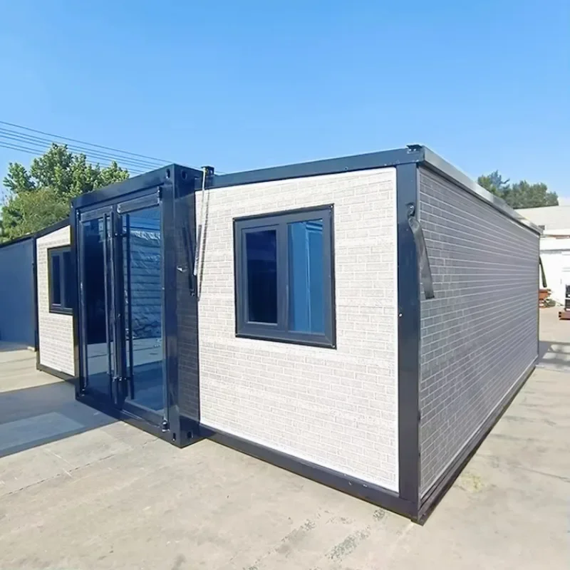 Factory Price Australia Standard Prefab Houses Sandwich Panel Steel Structure Modular Container House Tiny House To Live in 20ft