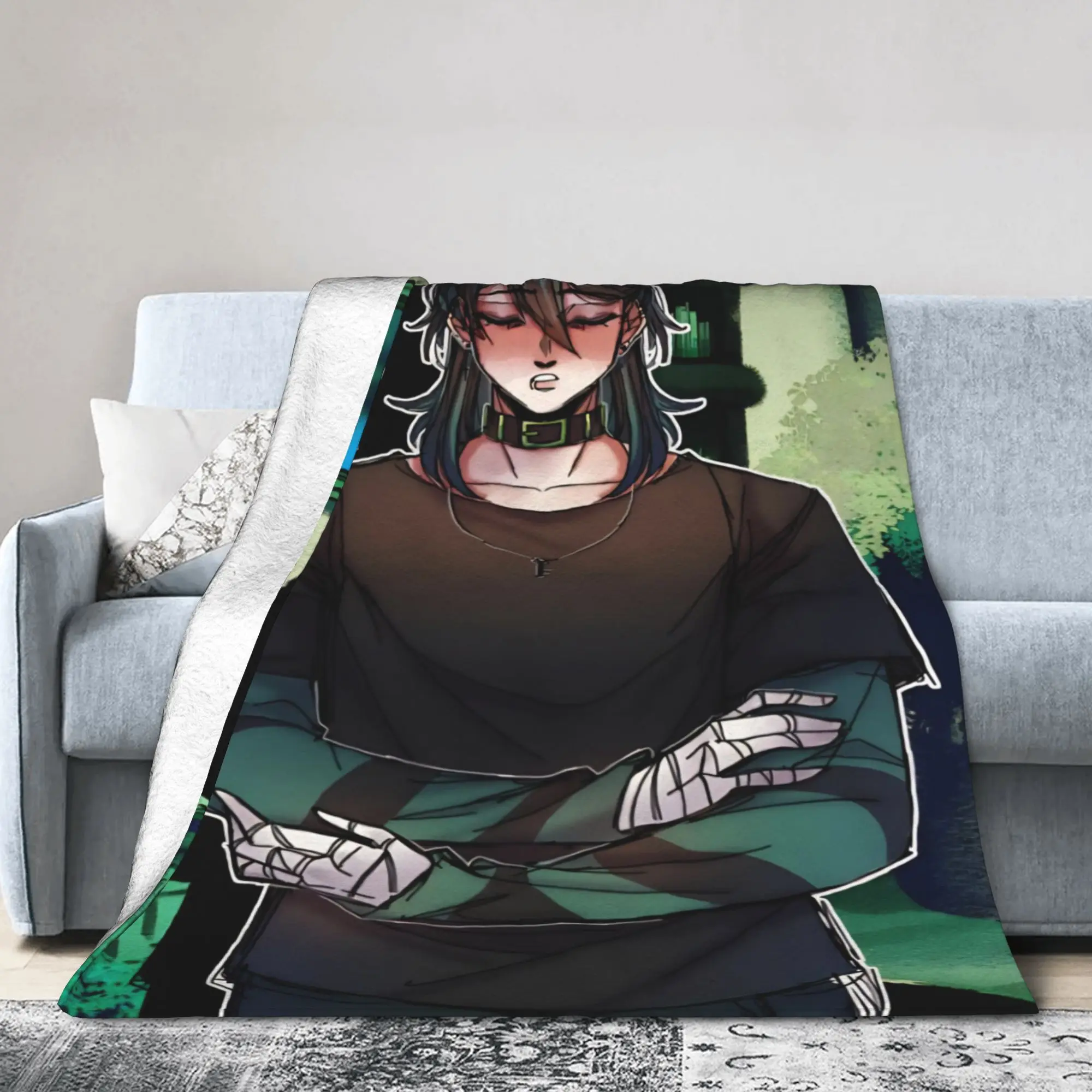 New Arrival The Kid At The Back Blankets Ultra-Soft Flannel  Relax Throw Blankets Machine Washable