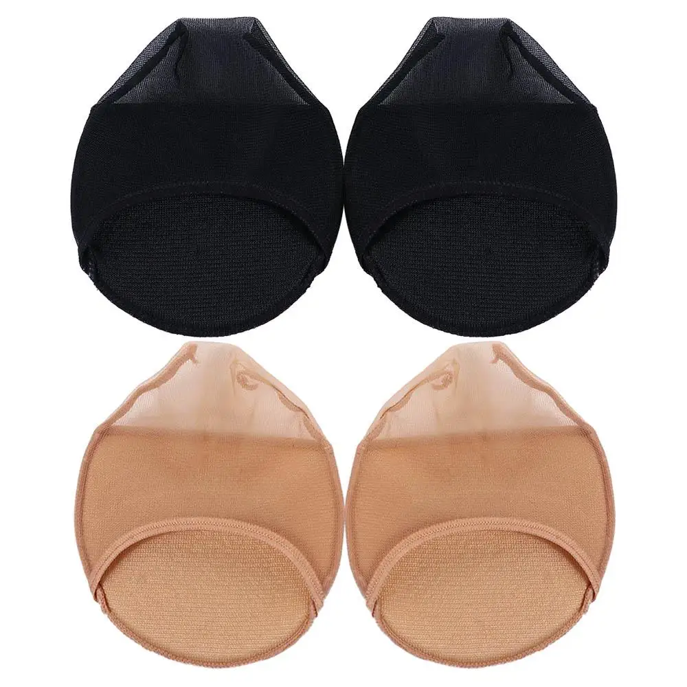 ハイヒール通気性シリコーン点線夏の女の子ハーフパームソックス目に見えない靴下前足インソール女性靴下