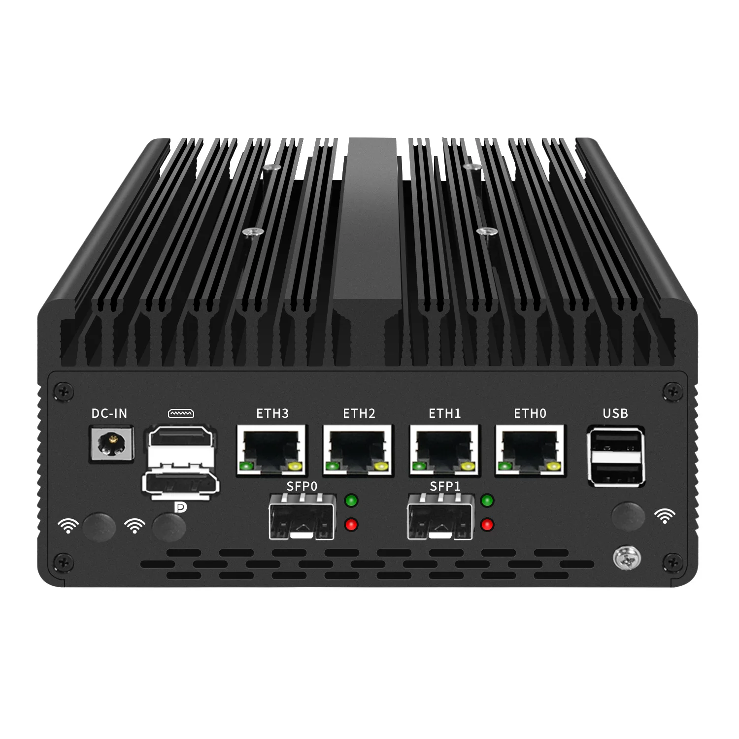BKHD 12th/13th I7-13620H I5-13420H جدار الحماية 4 LAN 2.5G 2/4 10G SFP +/4 SFP/4LAN راوتر كمبيوتر صغير Wins10 Centos 4G/5G/WIFI