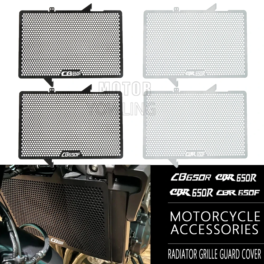 

For HONDA CB650R CBR650R CB 650R 2019-2025 2026 2027 Radiator Grille Cover Guard Protector CB CBR 650F CBR650F CB650F 20014-2024