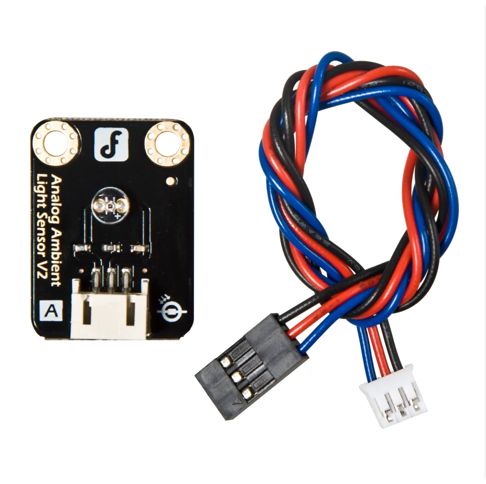 Ambient Light Sensor Module, 3.3V-5V, Analog Output, 1-6000 Lux Range, for Arduino Raspberry Pi DIY Projects