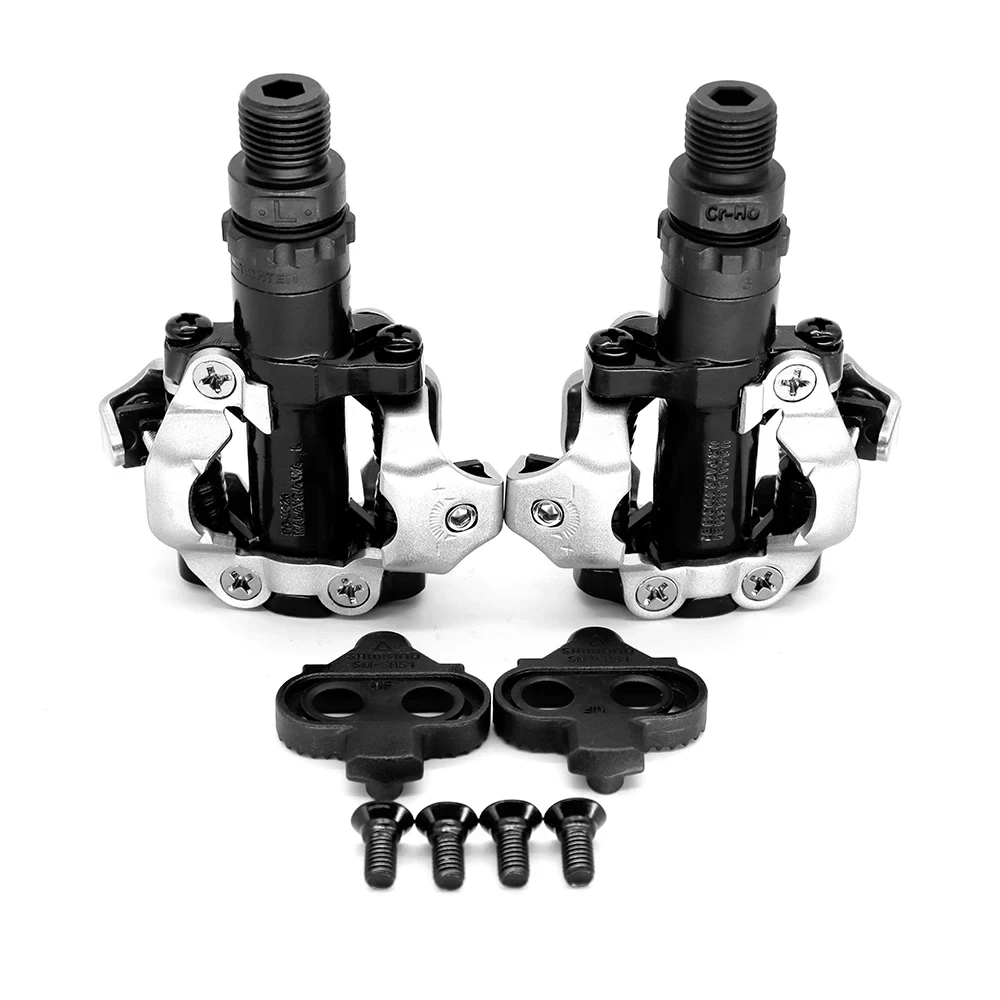 SHIMANO DEORE PD-M520/M540 MTB Bike Pedals With SM-SH51 Cleat SPD Double-Sided Pedals For Original Cycling Bicycle Pedals