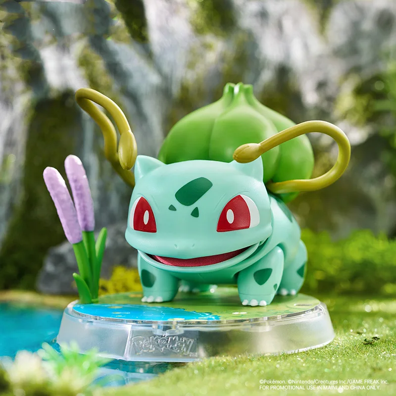 New Pokemon Pikachu DIY Assembly Toys Eevee Sprigatito Charmander Psyduck Charmander Kawaii Action Figure Puzzle Toys Kids Gifts image 6
