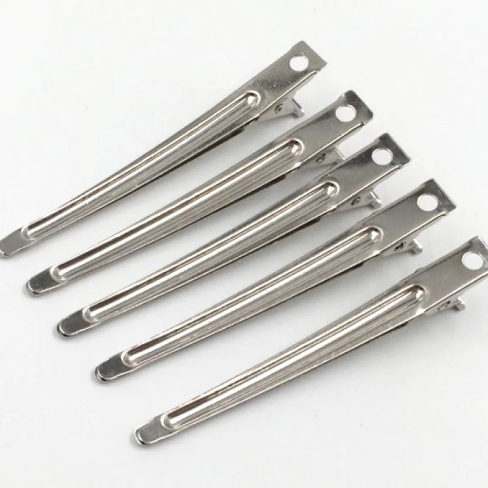 

20Pcs Stainless Steel Hairpin Duckbill Clips Durable Classic Hairpins Simple Bobby Pins for Women Hair Clips for