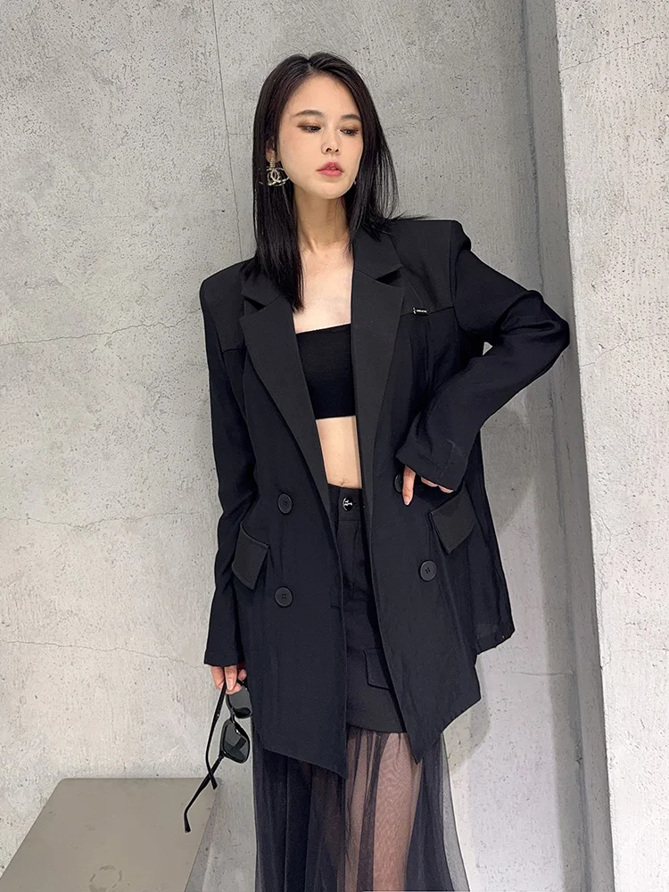 

Женский летний свободный дышащий универсальный топ Young&Young Empr из смесового льна, защищающий от солнца, приталенный крой