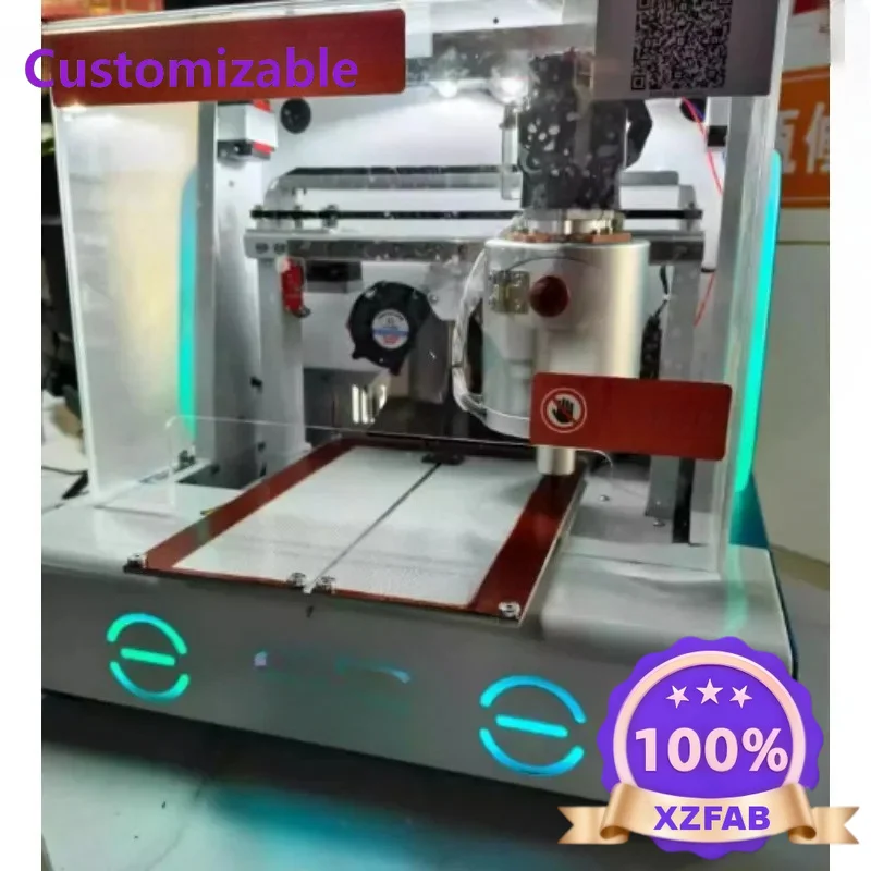 Factory Direct 2026 Outdoor 3D Printing Automatic Sugar Painting Machine AI Intelligent Candy Figure Maker For Street Stall