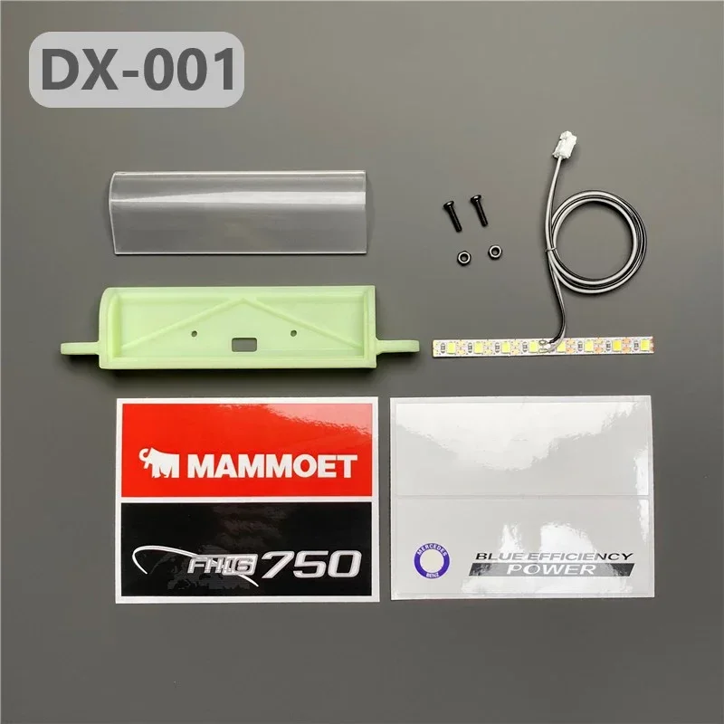 LED จําลองกล่องไฟ Visor สําหรับ 1/14 Tamiya RC รถบรรทุก SCANIA 770S 56368 VOLVO FH16 BENZ 3363 MAN รถ