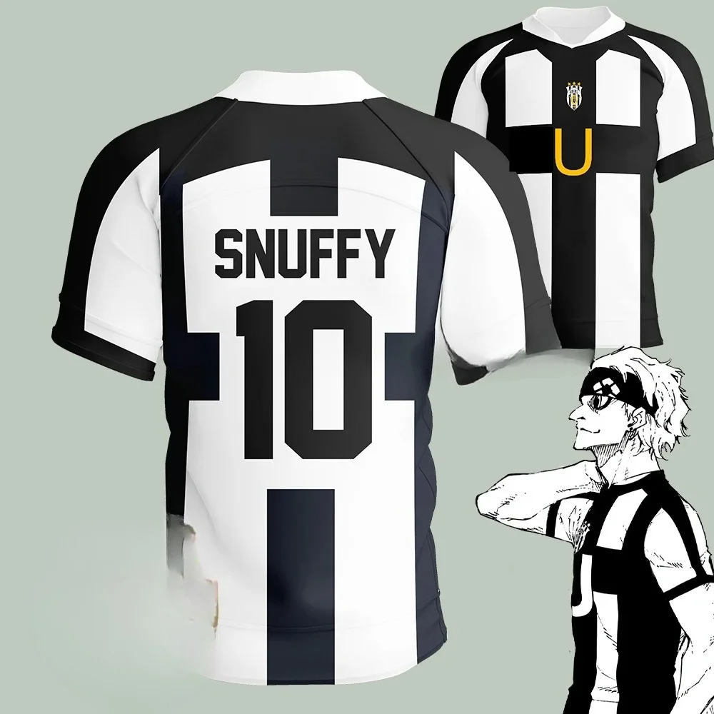Anime Collaboration Sports Short-sleeve Soccer Jersey with CANALI & Number 1 Print for Daily & Sports Use