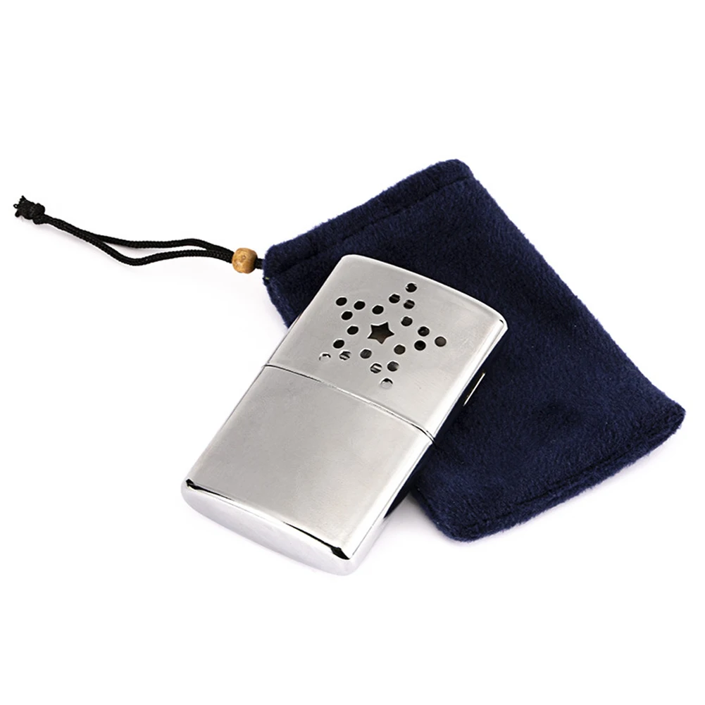 Hand Fuel Heating Mini Hand Warmer Reusable Hand Warmers Heater Ultralight Standard Pocket Hand Heater Metal Alloy Winter Heater