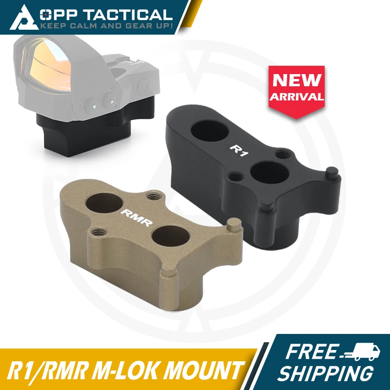 ROMEO1 RM06 RED DOT M-LOK Keymod Mounting Kit For Rifle Picatinny And Hand Gun Rail