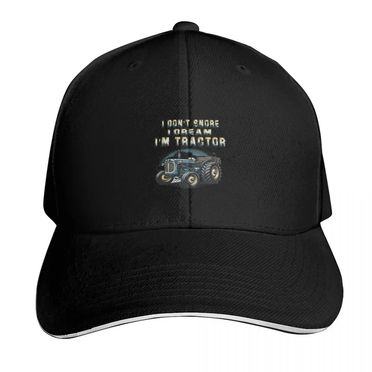 I Don T Snore I Dream Im A Tractor Baseball Cap Hood Icon Sun Cap fishing caps man Women's Beach Visor Men's