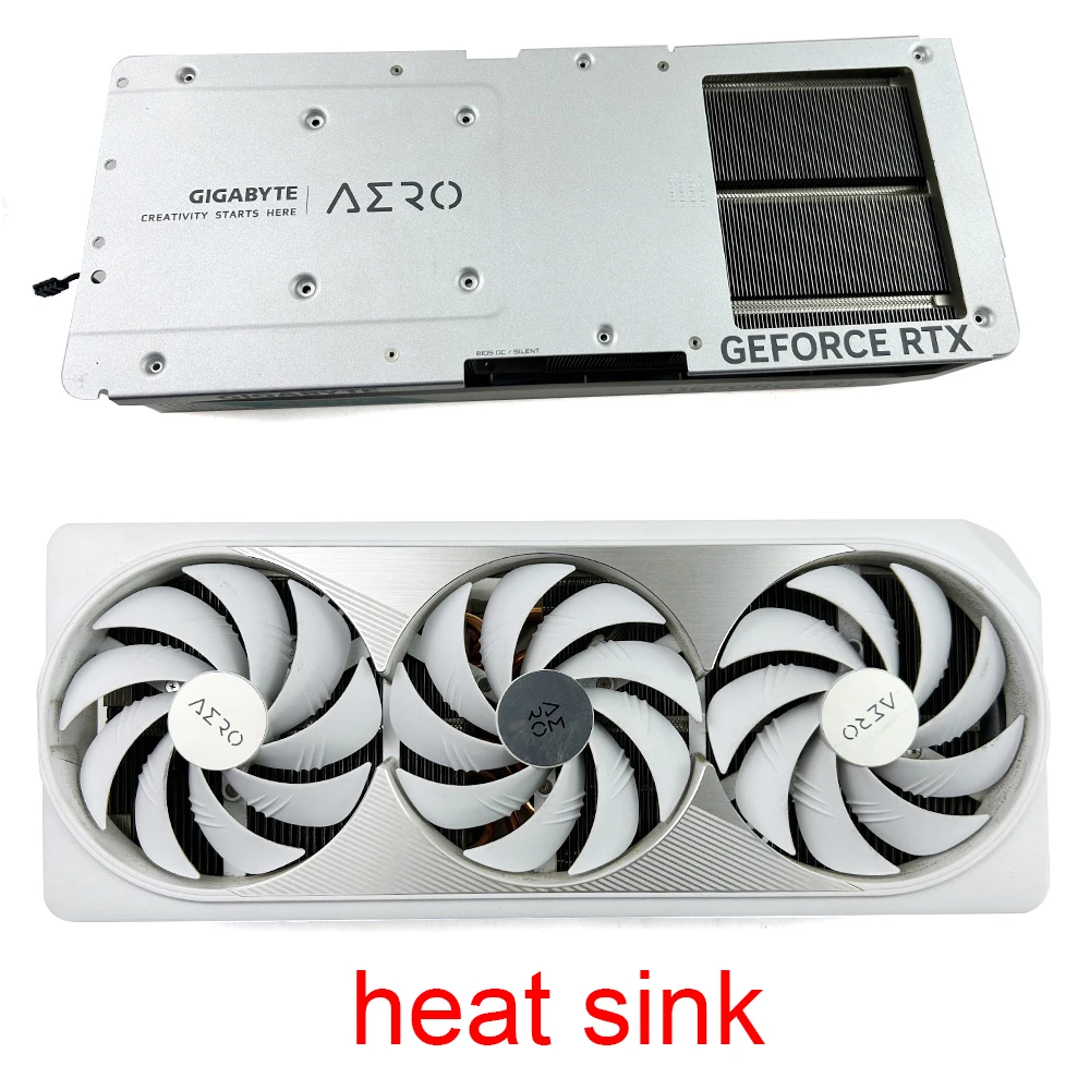 Cooling RTX4090 RTX4080 Video Card Heatsink For Gigabyte GeForce RTX 4080 4090 AERO OC Replacement Graphics Card GPU Heatsink