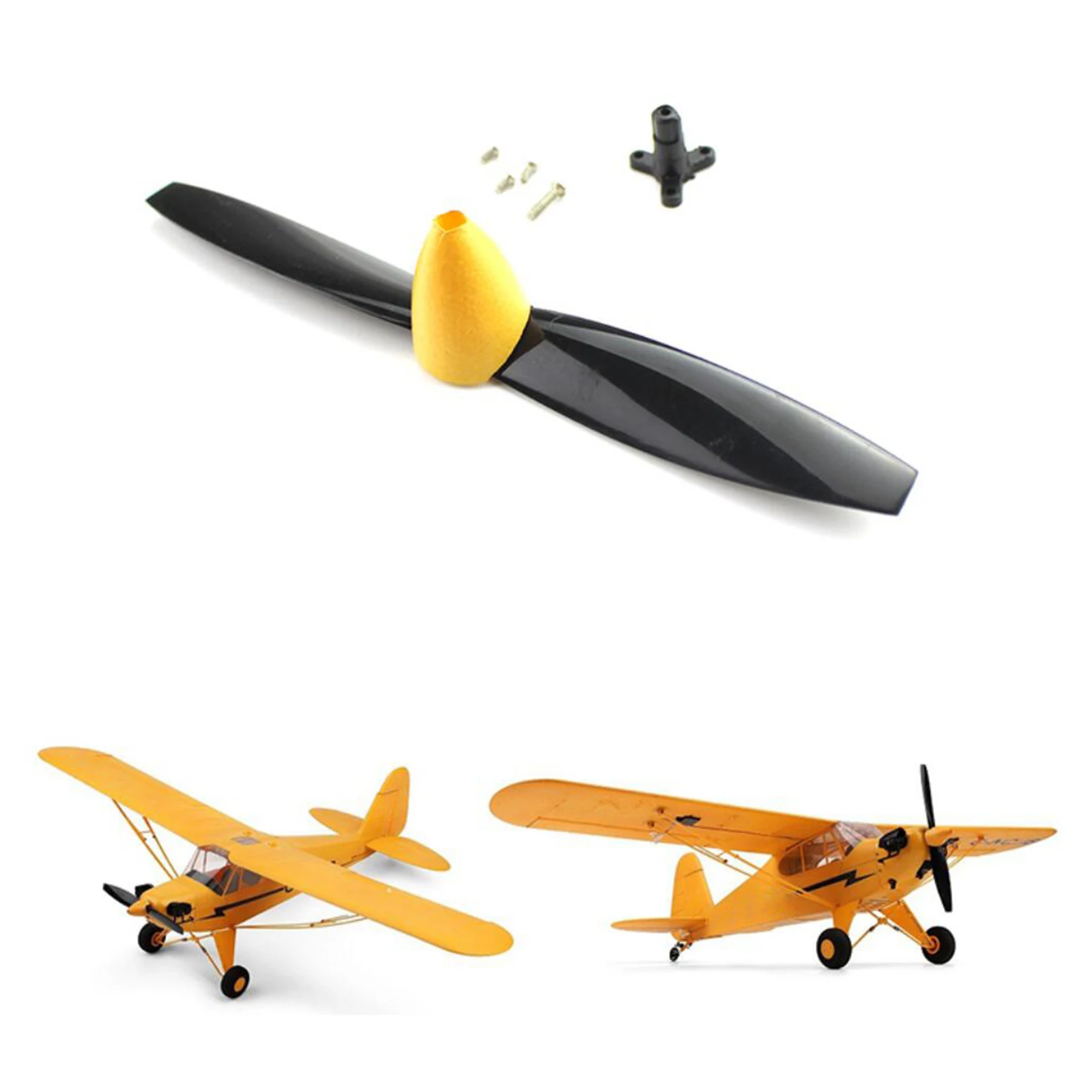 1pc RC Airplane Propeller Paddle Blade for Wltoys Airplane Glider Model Vehicle Lightweight Spare Parts Accessories