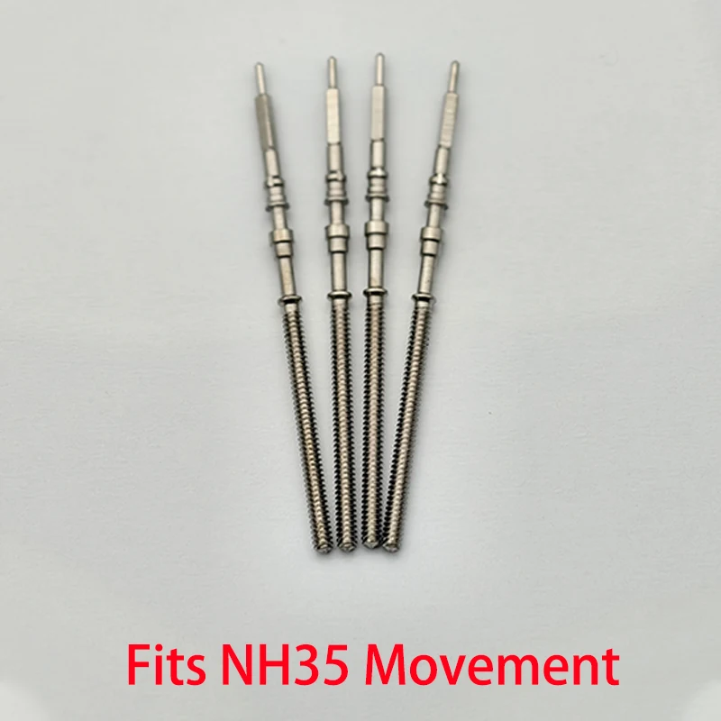 

2PCS/4PCS NH35 NH36 Movement Crown Stem For NH35 NH36 NH38 NH39 Japan Automatic Mechanical Movement Stem Replace Parts