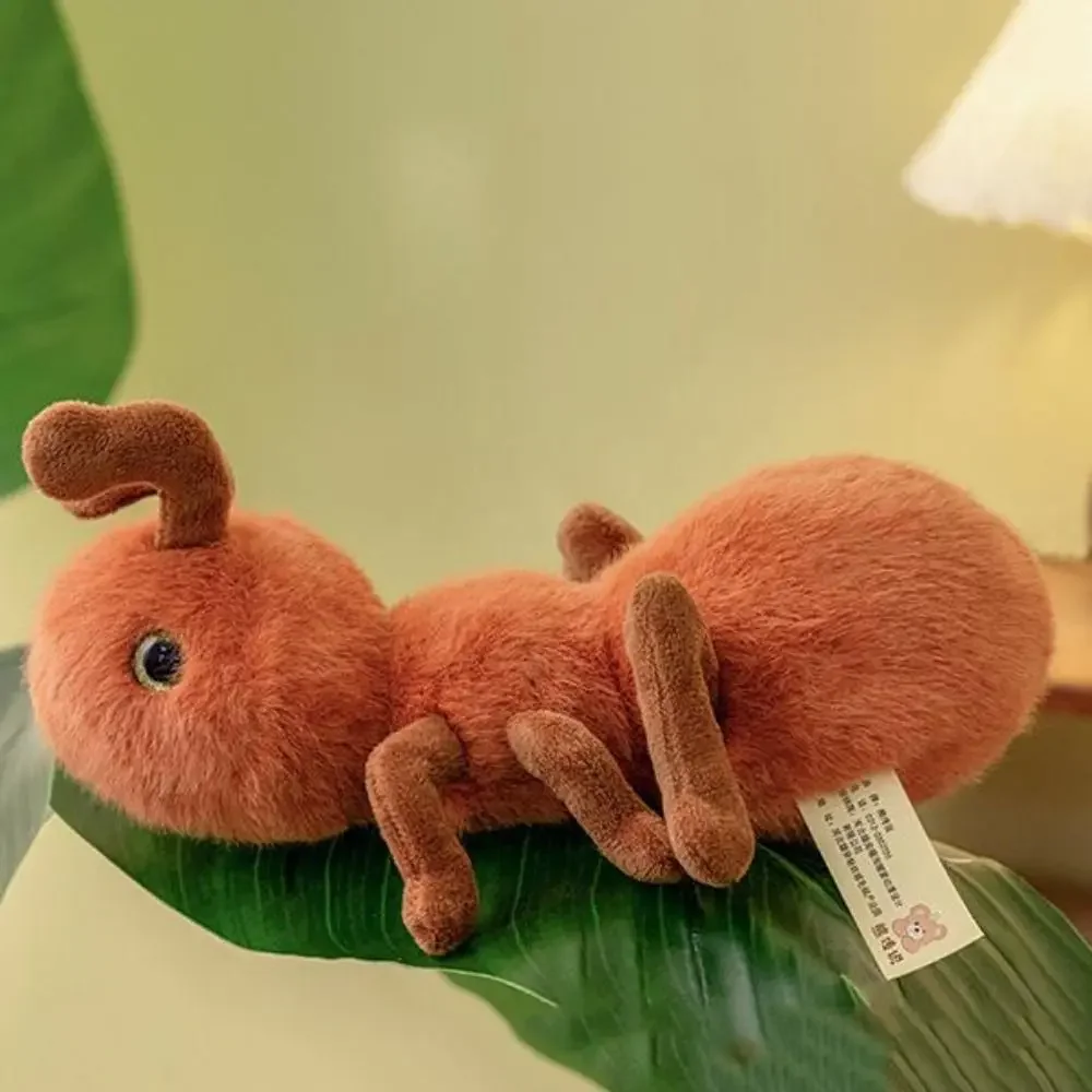 

Мягкая игрушка-муравей из ПП-хлопка, реалистичная, 20 см, милый плюшевый муравей для домашнего декора