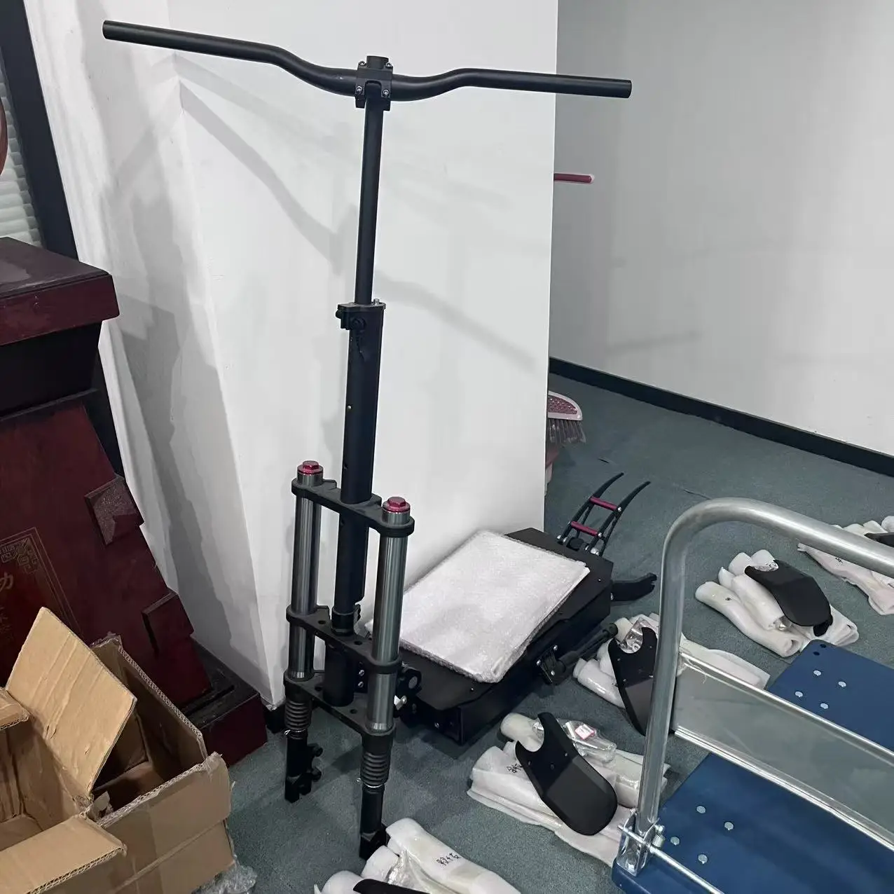 

Детали корпуса электрического скутера, 11-дюймовая рама E5B, складная рама для взрослых из алюминиевого сплава, рама корпуса электрического скутера