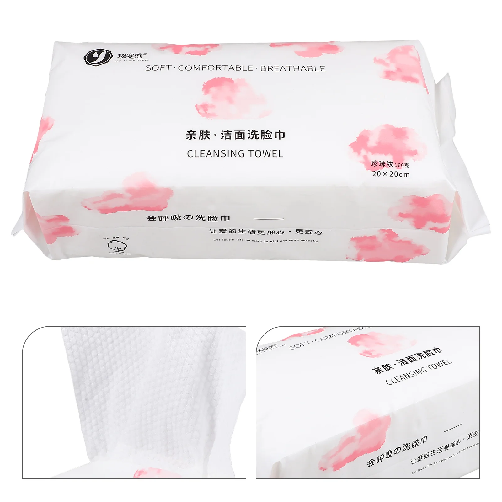 ผ้าเช็ดหน้าฝ้าย นุ่ม สบาย ใช้แล้วทิ้ง สำหรับเช็ดยาทาเล็บ ทำความสะอาดส่วนบุคคล ใช้ได้ทั้งแบบเปียกและแบบแห้ง