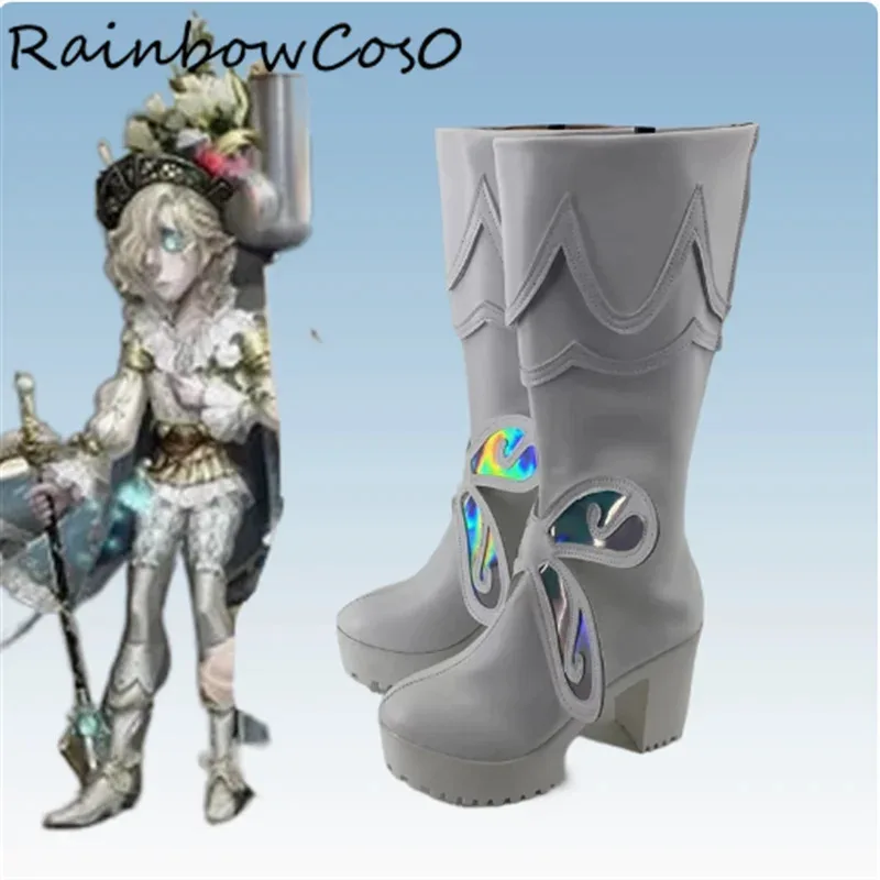 Andrew Kreiss Grave Keeper identité Cosplay chaussures bottes jeu Anime Halloween noël RainbowCos0 W4530