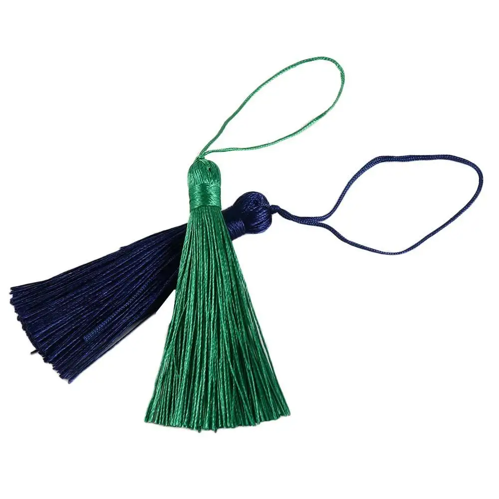 Key Chain Crafts Wedding Decoration Handmade Tassel Trim Accessories Tassel Hanging Rope Silk Tassel Pendant Tassel Fringe