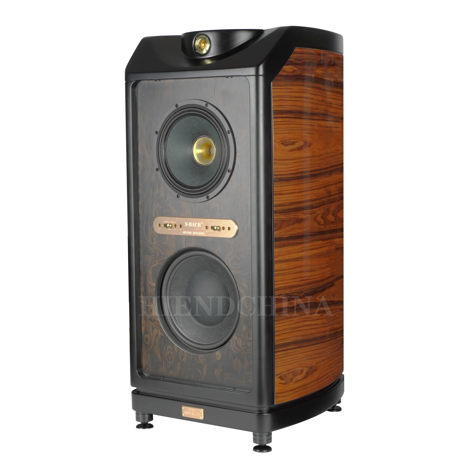 SBH-05 S-BACH 12/15/18 Inch 4-Frequency Coaxial Household 1-inch Aluminum Magnesium Alloy Unit HiFi Loudspeaker 550W-800W/8Ω