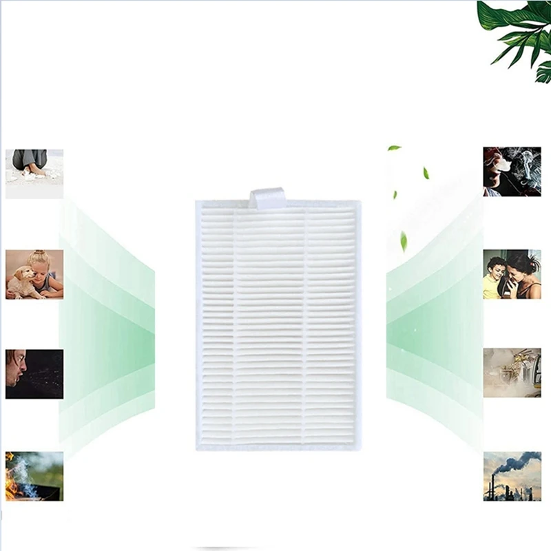 Para Kabum Smart 700 / 500 accesorios de Robot aspirador cepillo lateral de rodillo principal filtro HEPA paño de mopa 22 Uds