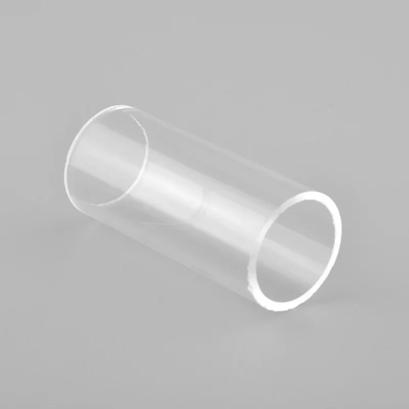 New High Quality Electric Guitar String Plexiglass Resin Slide Glass Bottle Finger Tube Knuckle 60x22mm Clear Electric Guitars