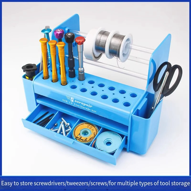 SZR-18 Screwdriver Parts Tool Multifunctional Storage Box For Mobile Phone Repair Tool Parts 1 Piece