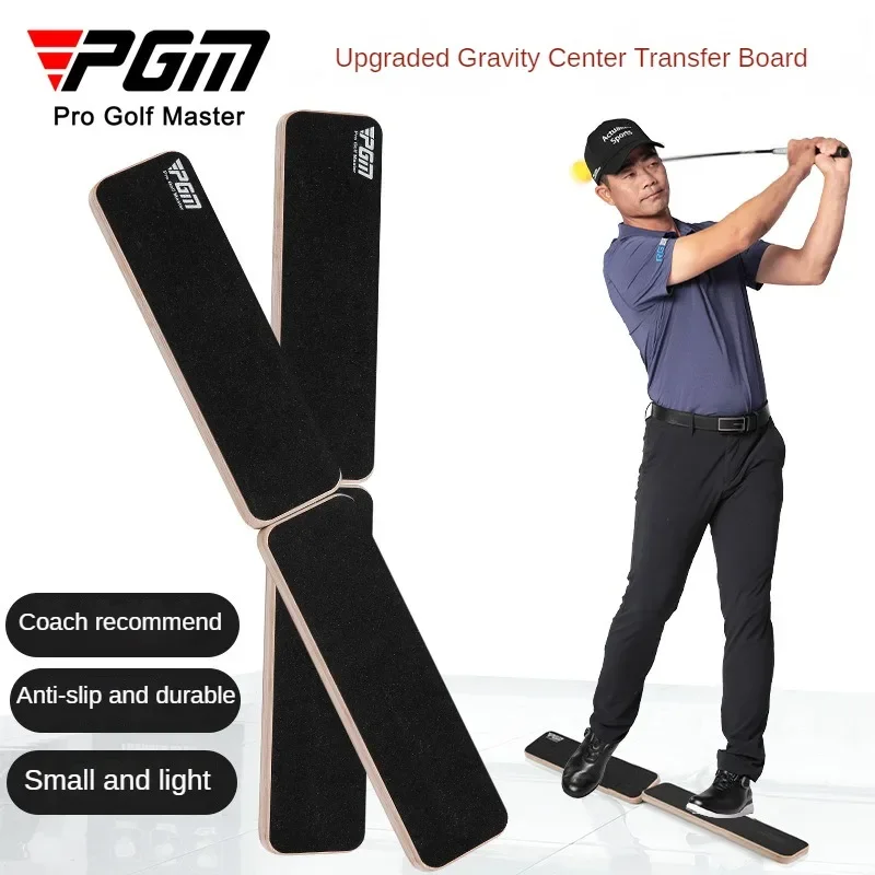 PGM Golf Practitioner Center Of Gravity Transfer Board Swing Balance Board Improve Swing Speed Training Golf Beginner Exercise