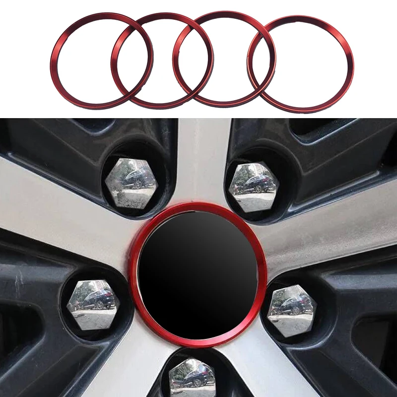

Car Ring Wheel Hub Decoration Circle Styling Stickers For Renault Megane 2 3 Scenic Laguna 2 Captur Fluence Latitude Accessories