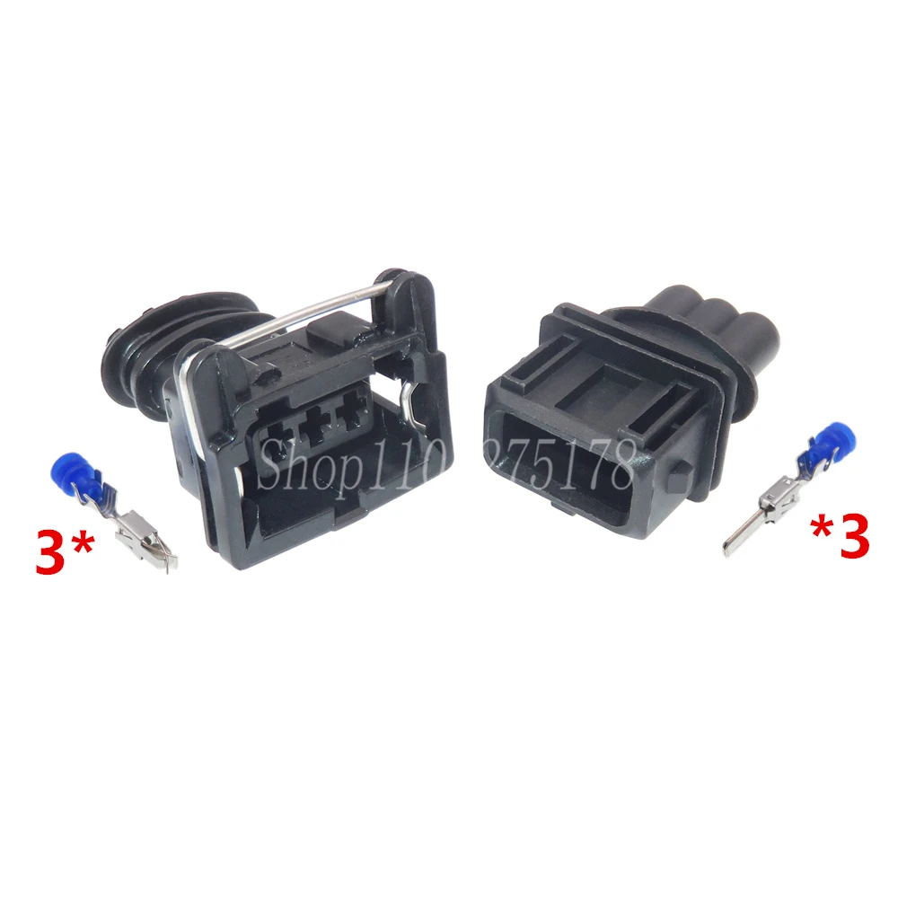 1 Set 3 Pin 282191-1 1-962581-1 282729-1 Car Water Temperature Sensor Plug for BYD F3 Automotive Throttle Sensors Wire Socket