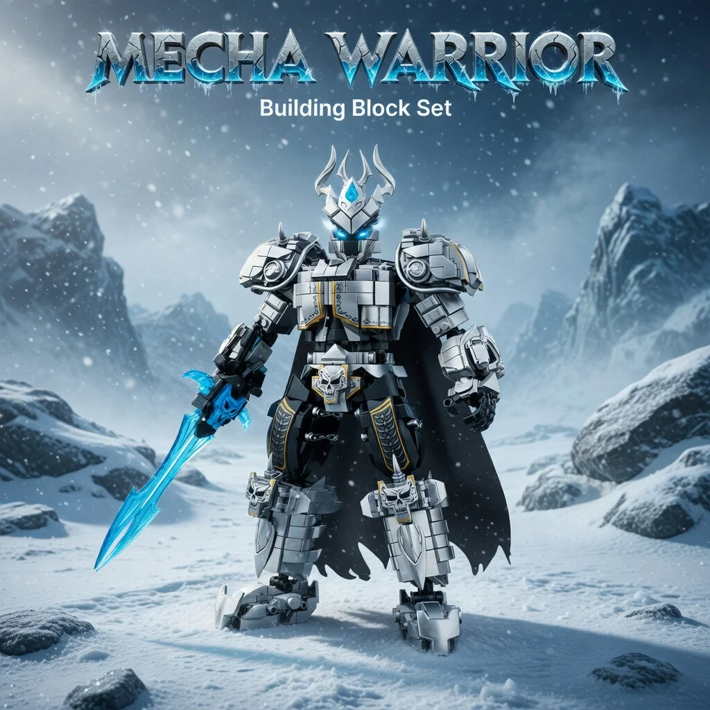 

Набор строительных блоков Mecha Warrior, 1289 шт. — сборная модель-игрушка для домашнего декора, идеальный праздничный подарок для детей и взрослых