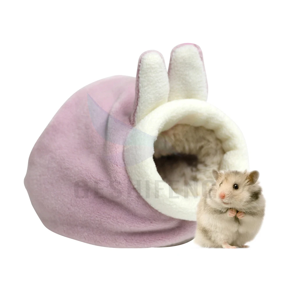 

Аксессуары для хомяка, кровать для домашних животных, мышь, хлопковый домик, маленькая модель, зимний теплый домик для грызунов, морской свиньи, крысы, Ежика