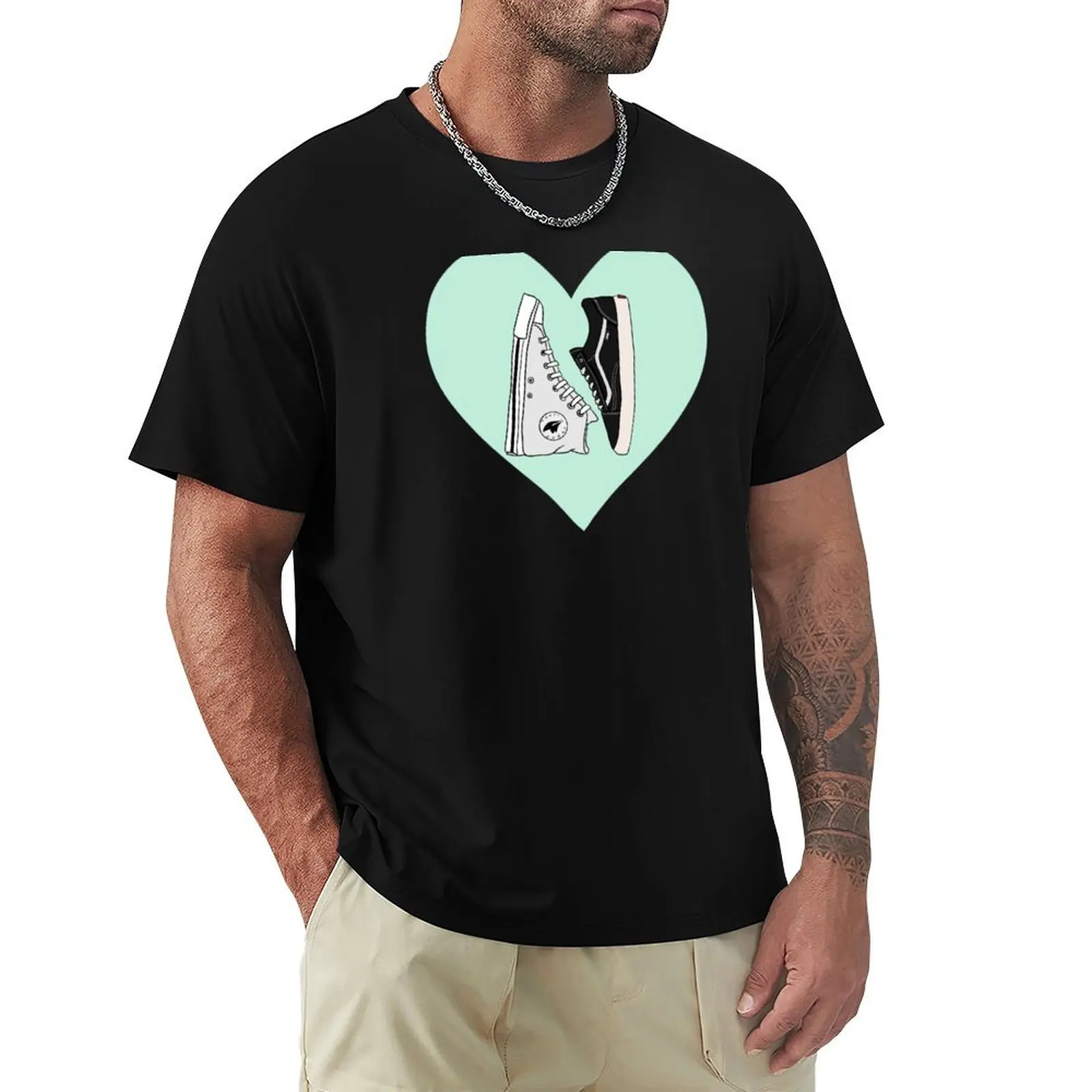 

heartstopper shoes heart T-Shirt custom t-shirts tshirts personalised mens graphic t-shirts