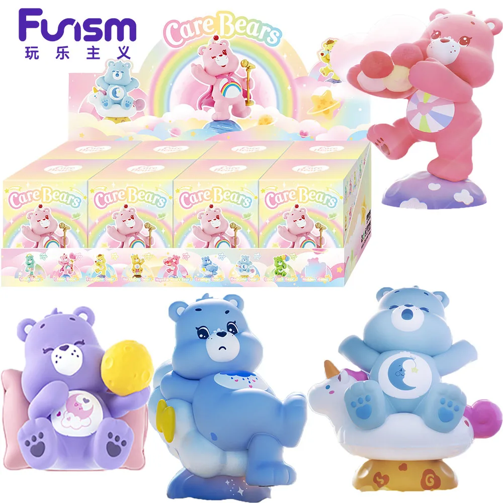 

New Official Funism Care Bears Blind Box Healing Planet Series Unique Practical Designed Model Decorations Holiday Gift in Stock