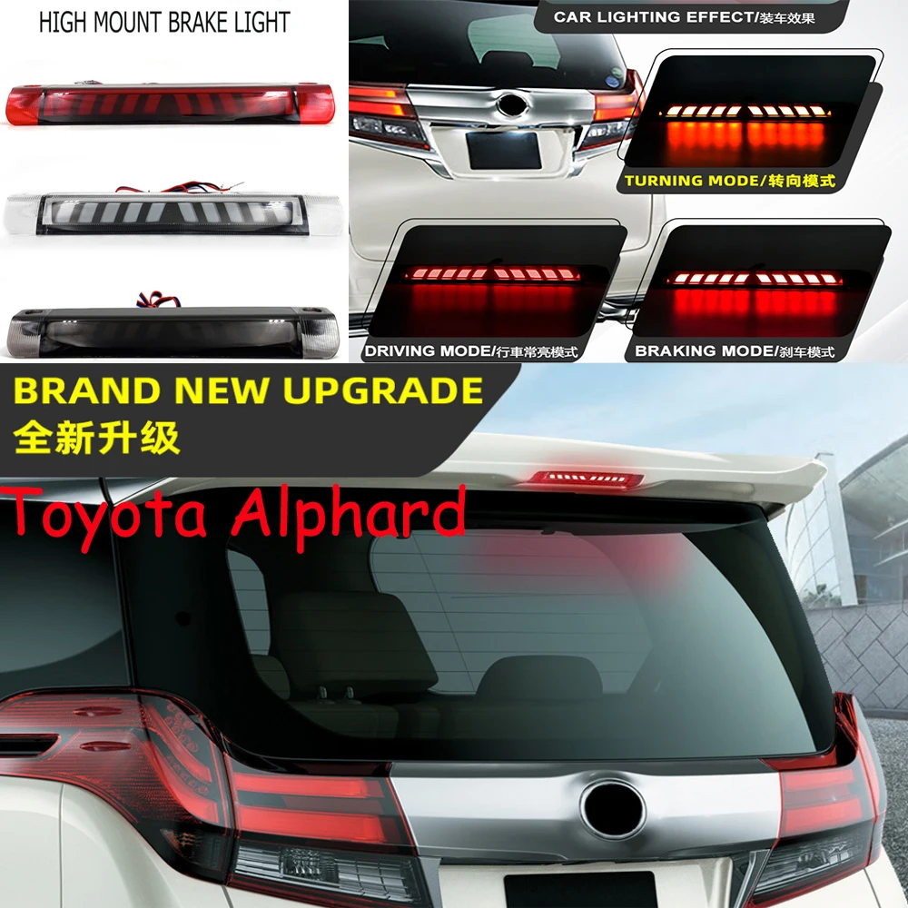 

Автомобильные аксессуары, бампер, задний фонарь для Toyota ALPHARD VELLFIRE 30, задний фонарь, отражатель, светодиодный 2016 ~ 2020y, противотуманная фара Alphard