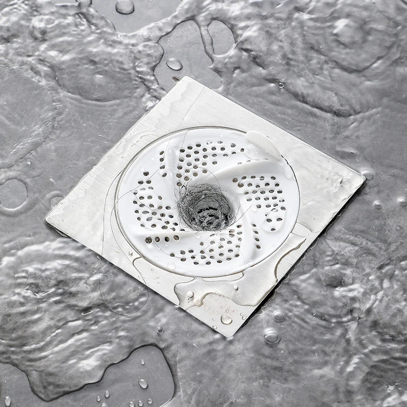 ● Bathtub Drain Hair Catcher, Tub Hair Catcher Drain Protector Strainer, Shower Hair Drain Catcher Strainer, 3PCS view 2