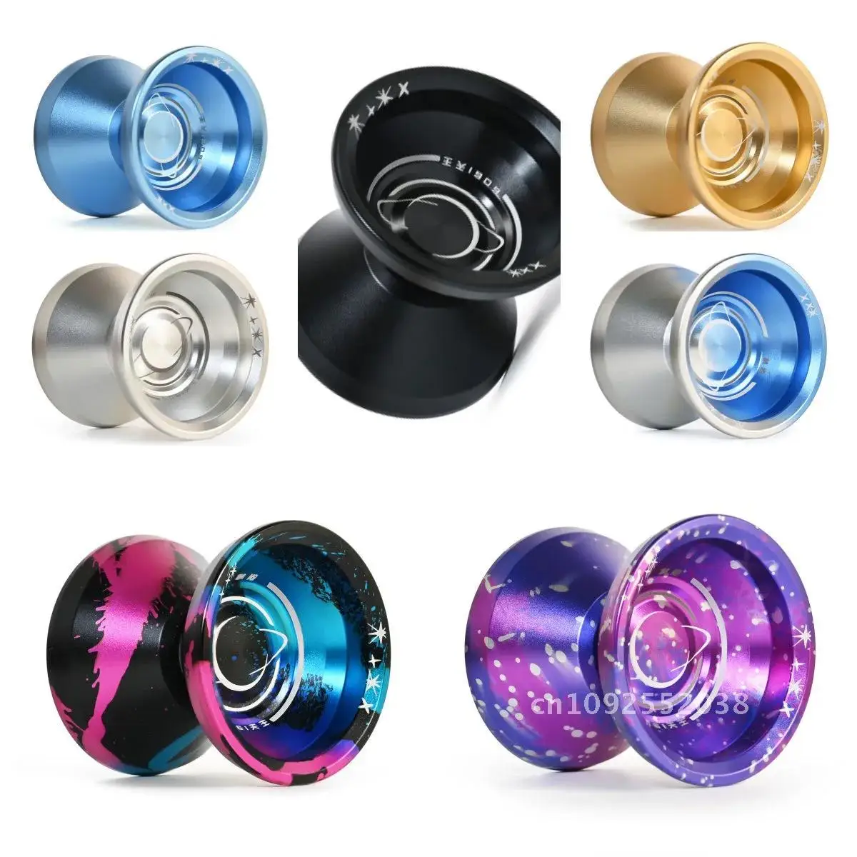 Professional Aluminum Metal high speed Large YoYo width distance String Level for colors Pro Trick Boys Multiple Advanced