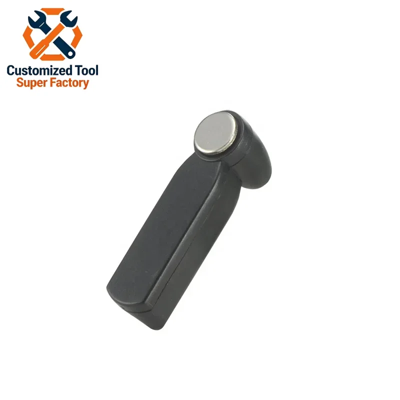 100 Pcs AM 58KHz 46mm Black ABS Material security hard tag for store, EAS System pencil Tag for Supermarket Clothing Shop