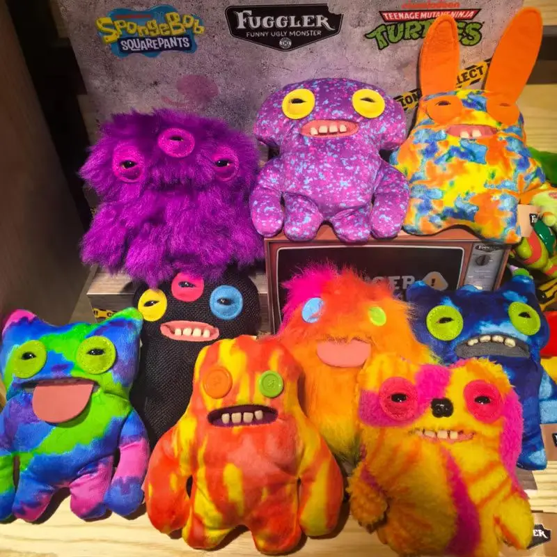 

In Stock Genuine Fuggler Series 6 Tooth Monster Funkey Plush Blind Box Keychain Ugly-Cute Figurine Pendant Fan'S Special Gifts
