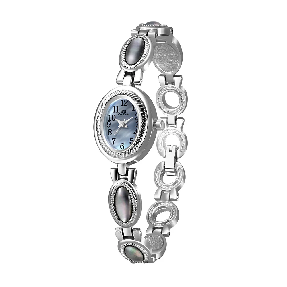 Fashion Women's Watches Elegant Pearl Shell Jewelry Bracelets High Quality Quartz Wristwatch Ladies Dress Watches 2025 NEW