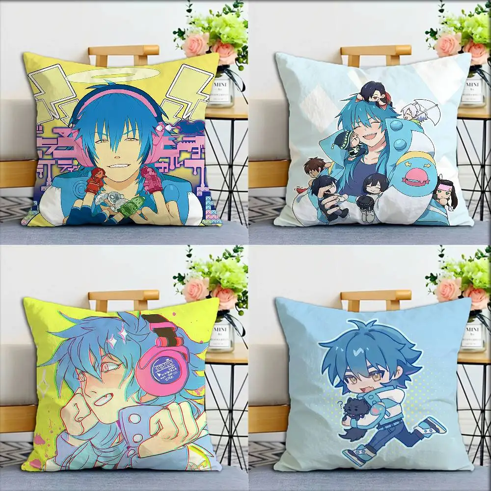 

Game DRAMAtical Murder Aoba Seragaki World Various Sizes Square Pillow Case For Car Home Bedchamber Decor