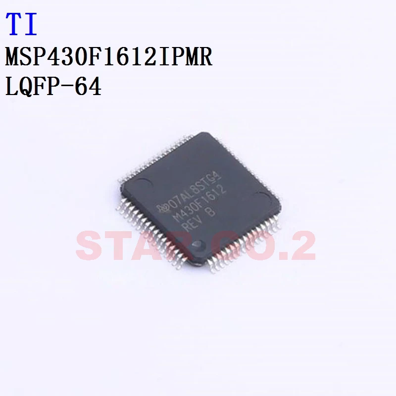 2PCSx MSP430F1612IPMR LQFP-64 TI Microcontroller