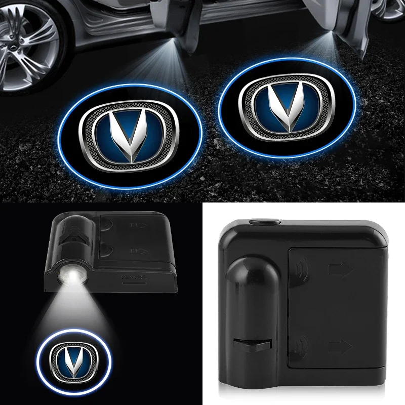 

Car Door LED HD Welcome Courtesy Shadow Projector Lamp Logo Light For Changan CC CS35 CS85 CS95 Alsvin V7 Eado CX70 CX20 CX30 GT